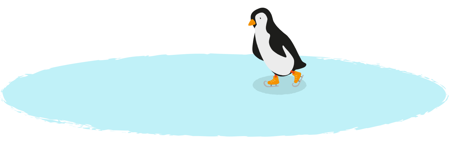 Penguin Ice Skating
